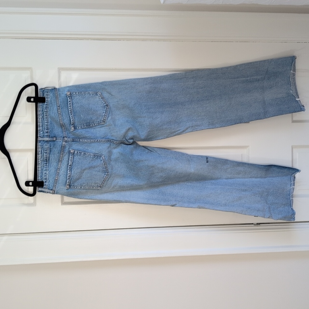 Old Navy Light Blue Wide Leg Jeans - Picture 3 of 5